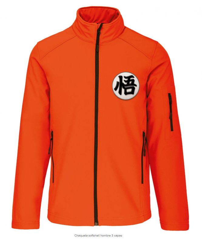 Chaqueta Dragon Ball – Símbolo Son Goku | Tallas XS a 4XL