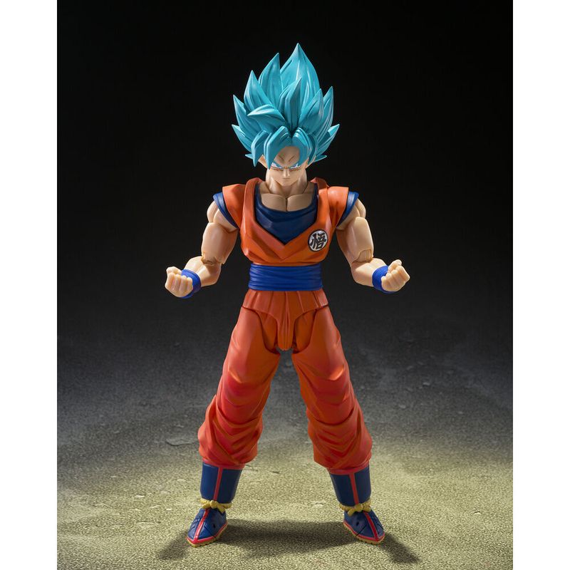 Figura S.H.Figuarts Goku Blue Power Transcending Limits – Dragon Ball Super 14,5cm