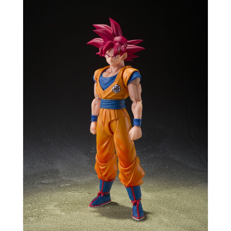 Figura S.H.Figuarts Goku Super Saiyan God God Aura – Dragon Ball Super 14,5cm