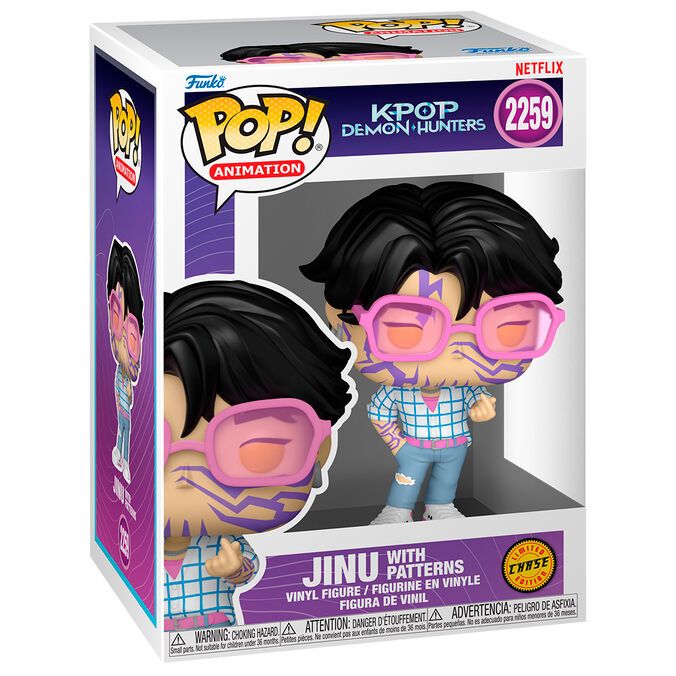 Figura Funko POP Jinu Chase K-Pop Demon Hunters – Las Guerreras K-pop
