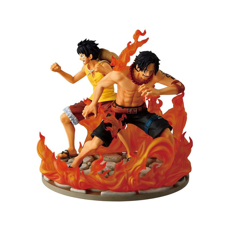 Figura Ichibansho Ace & Luffy – Dramatic Memories (One Piece, 15 cm)