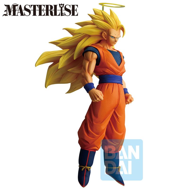 Figura Ichibansho Masterlise Super Saiyan 3 Son Goku – Battle of the Super Saiyan (Dragon Ball Z, 25 cm)