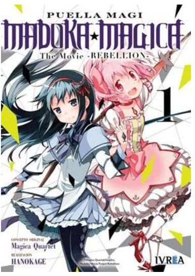 Madoka Magica: The Movie Rebellion Tomo 1 – Manga Oficial