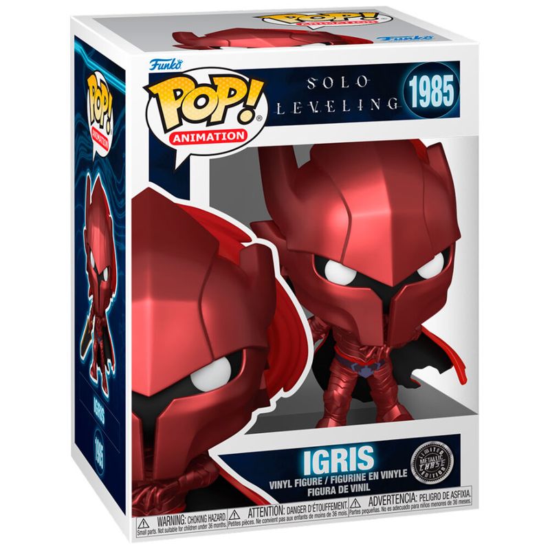 Figura POP Solo Leveling Igris Chase – Funko Vinyl 9cm