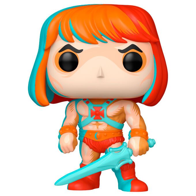 Figura POP Masters of the Universe He-Man MOTU. Figura vinilo Funko POP en caja regalo.