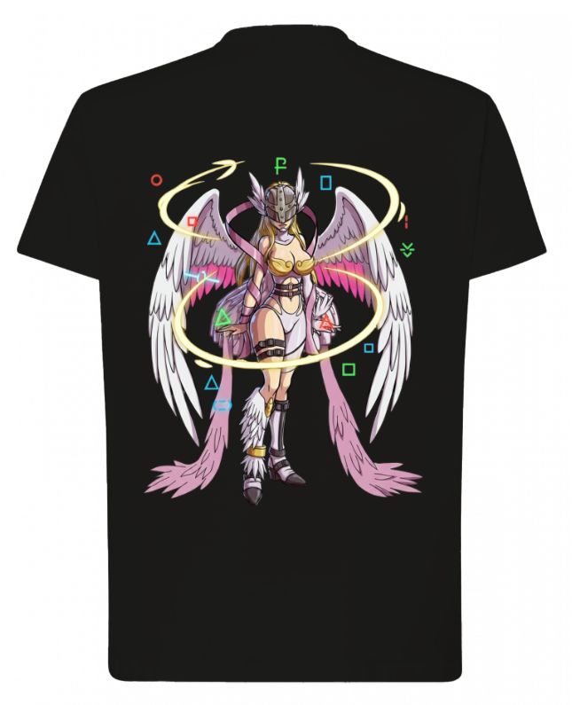 Camiseta Angewomon – Diseño Anime | Tallas XS a 5XL