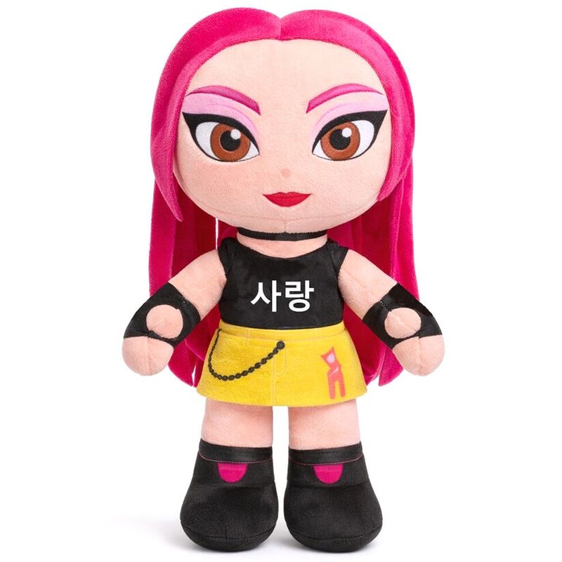 Peluche Fucsia Kpop 35 cm – Suave, Original y Decorativo
