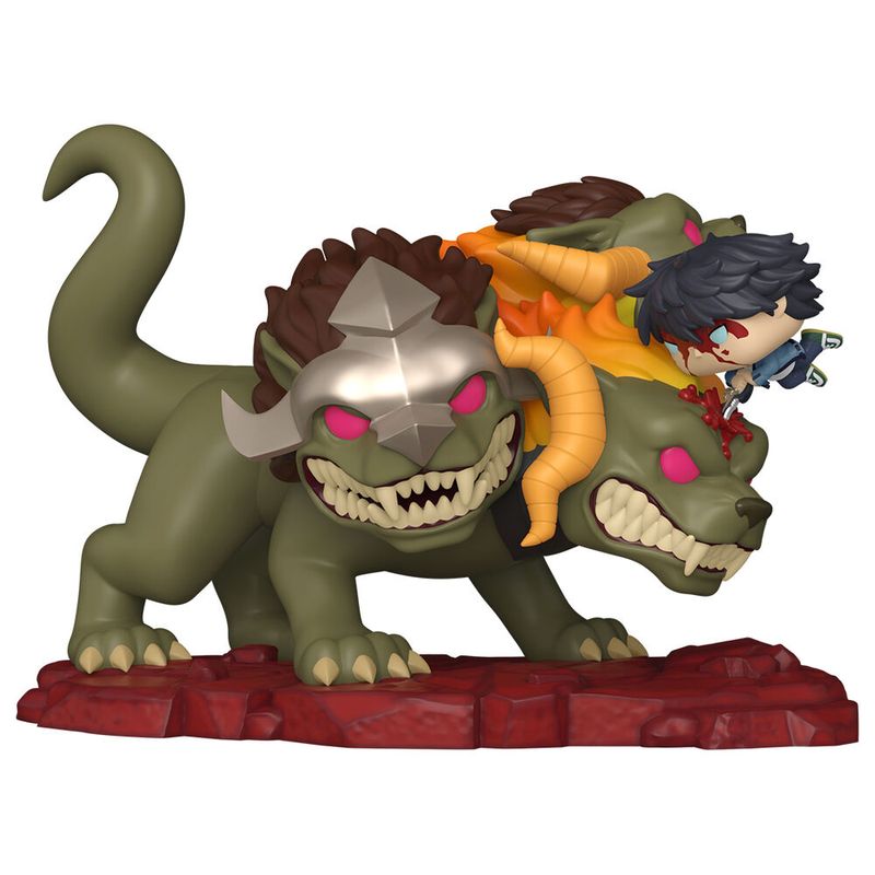 Figura Funko POP Deluxe Solo Leveling Sung Jinwoo vs. Cerberus – Edición Especial Coleccionable en Vinilo con Caja Regalo