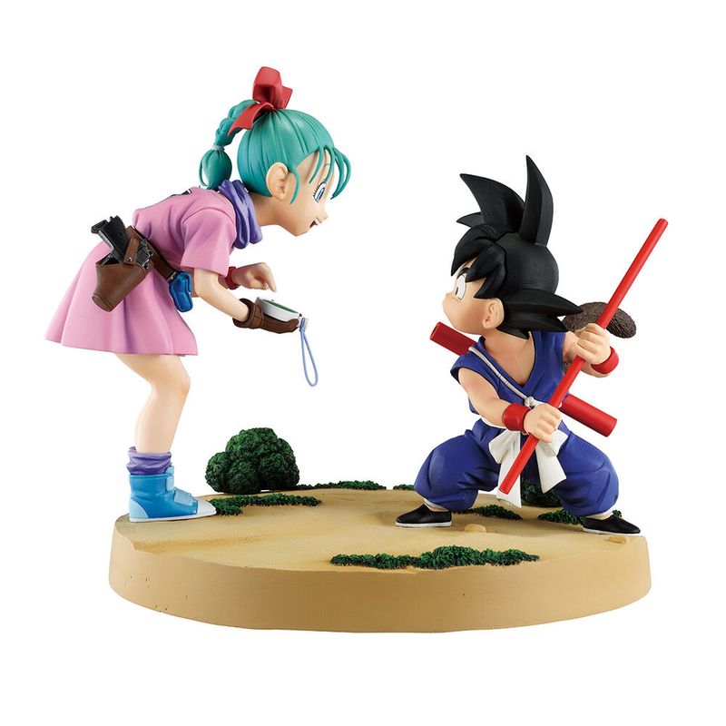 Figura Ichibansho Goku & Bulma Fantastic Adventure 3 Ichibansho Dragon Ball 17 cm – Banpresto