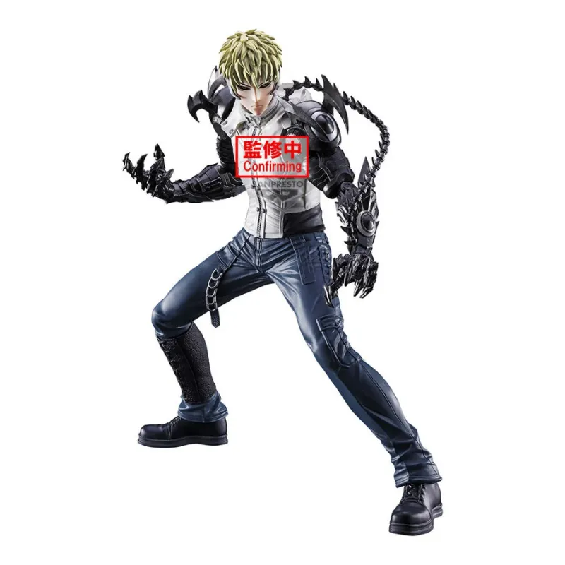 Figura Genos Grandista One-Punch Man 24 cm – Figura Oficial Banpresto de Colección