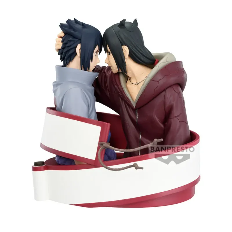 Figura Sasuke Uchiha & Itachi Uchiha Portrelic Naruto Shippuden 12 cm – Figura Oficial Banpresto