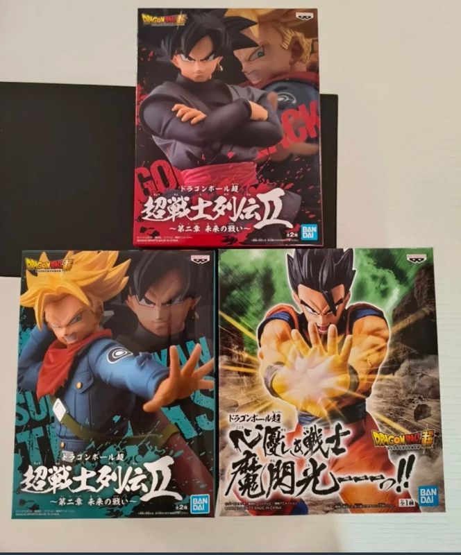 Pack Figuras Dragon Ball Super Warrior Retsuden Future Battle Outlet | Banpresto