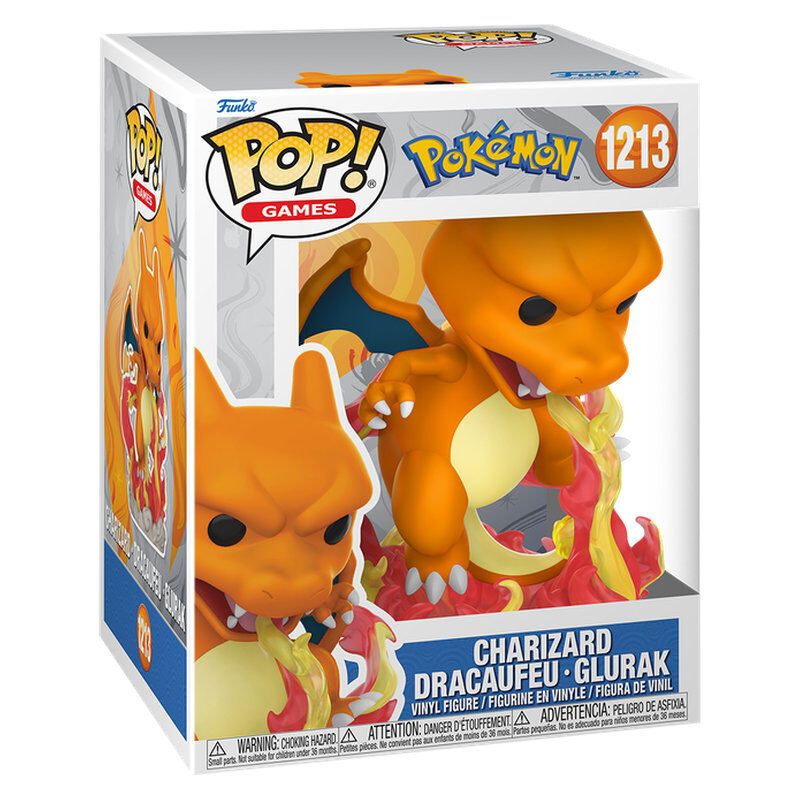 Figura POP Premium Pokémon Charizard – Dracaufeu – Glurak