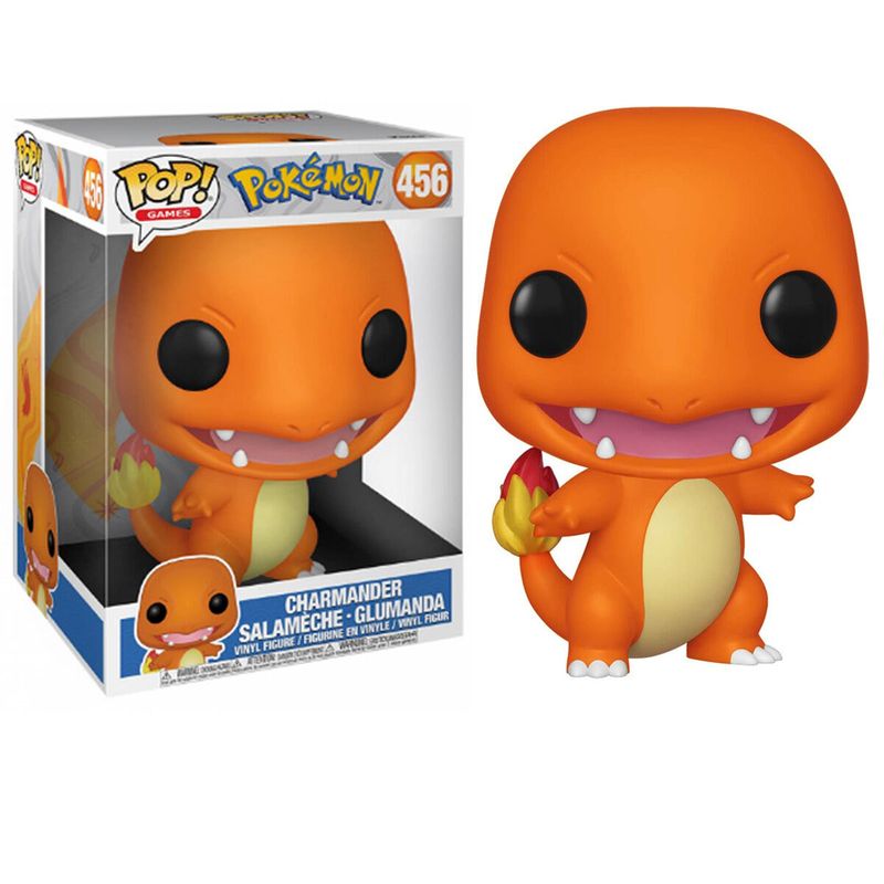 Figura POP Pokémon Charmander 25 cm – Funko POP Jumbo