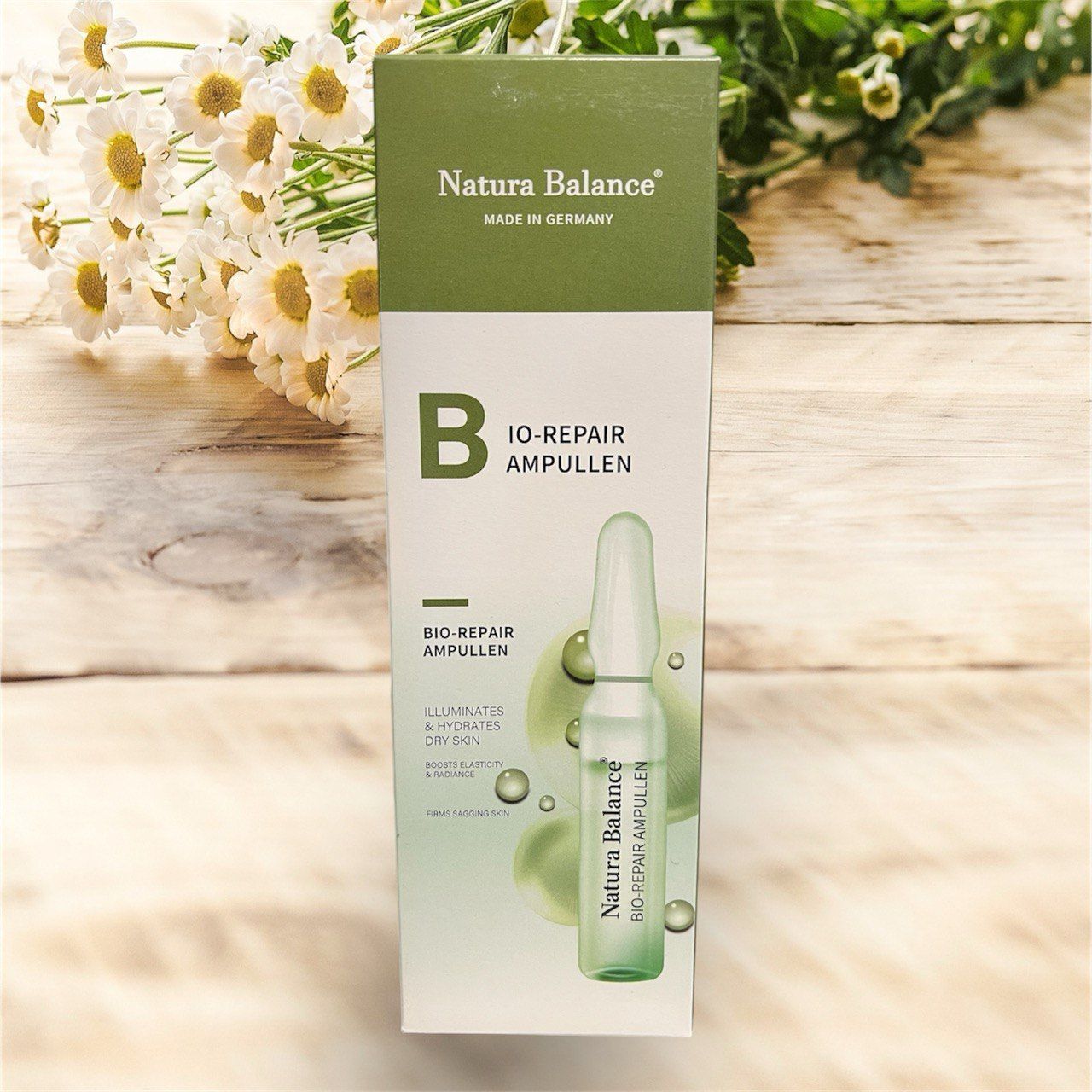 Bio Repair Gesichtspflege Serum Ampullen 15x 2ml Gesicht für reife Haut Weizenextrakt Aloe Vera Hamamelis Urea Milchsäure