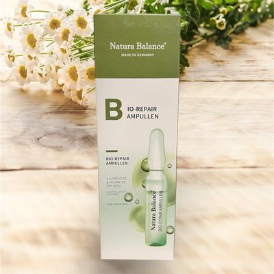 Bio Repair Gesichtspflege Serum Ampullen 15x 2ml Gesicht für reife Haut Weizenextrakt Aloe Vera Hamamelis Urea Milchsäure