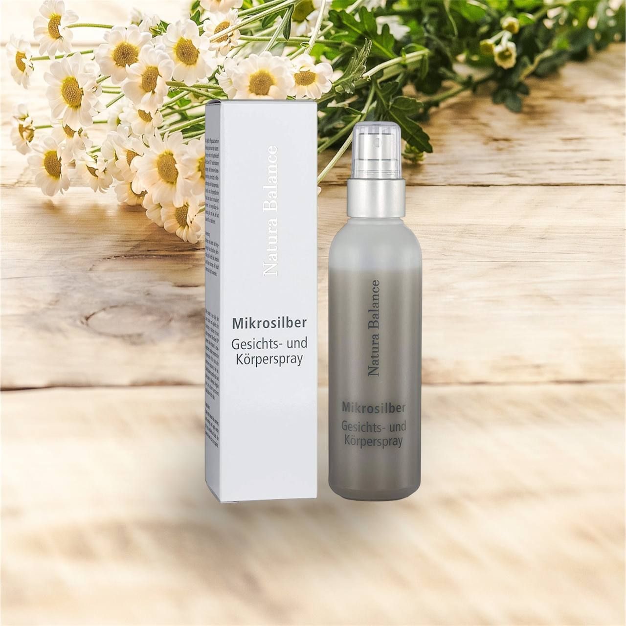 100ml Microsilber Gesichts Körperspray Spray Aftersun Sonnenbrand MikroSilber