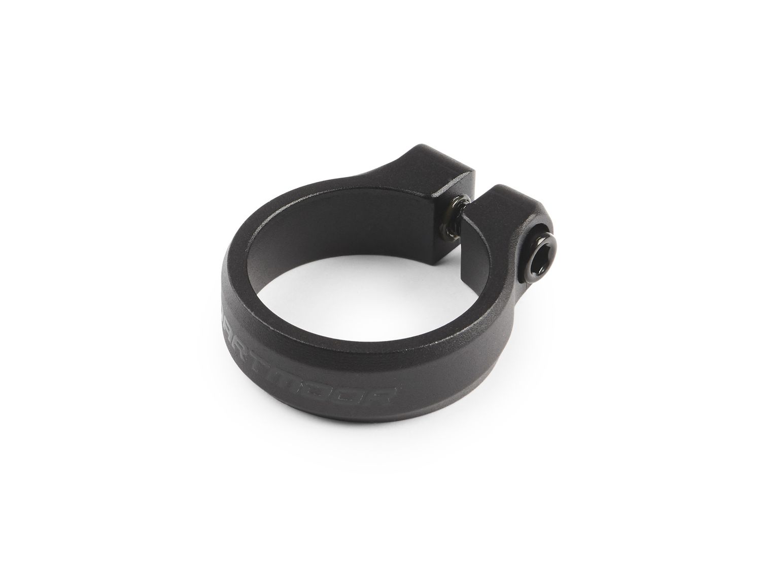 Obejma podsiodłowa Dartmoor Loop Bolt śred. 34,9mm, z śrubą,  czarna anodowana zacisk podsiodłowy