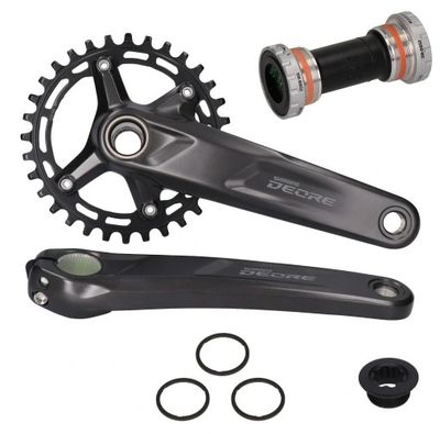 Korba SHIMANO Shimano Deore FC-M5100 30T 170mm wraz z suportem Shimano SM-BB52 KORBY