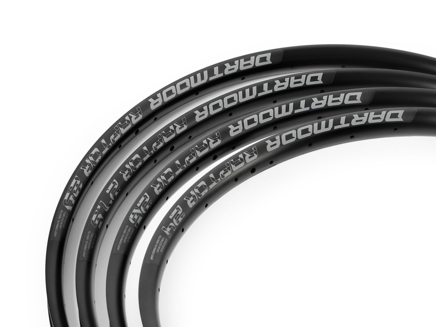 Obręcz Dartmoor Raptor 26&quot;, 32 otwory, tubeless ready, czarna anodowana