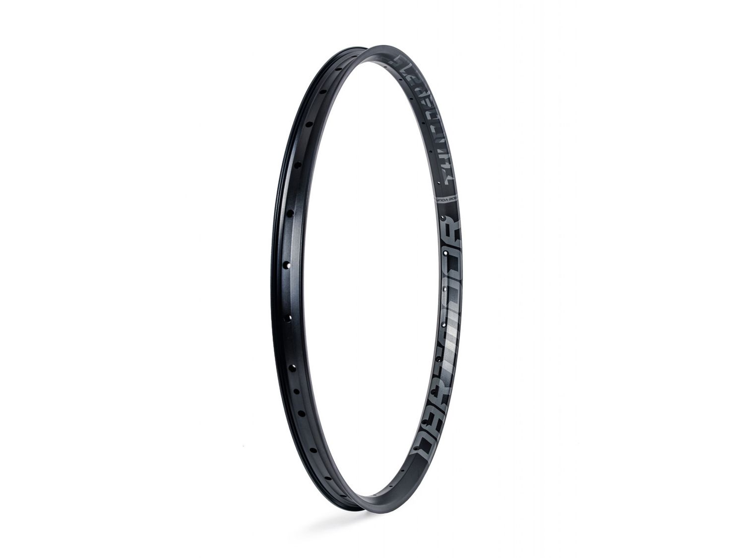 Obręcz Dartmoor Thunder 27.5&quot;, 32 otwory, tubeless ready, matowa czarna anodowana