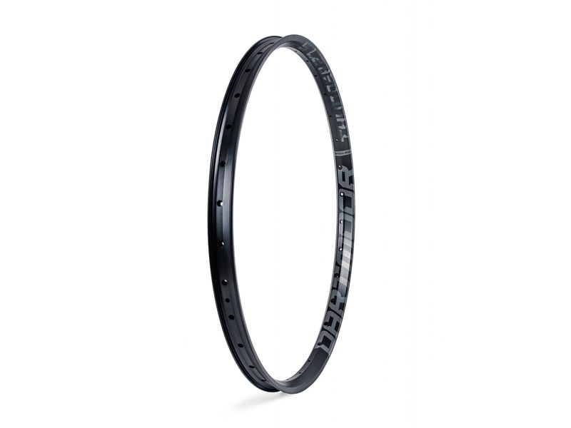 Obręcz Dartmoor Thunder 27.5&quot;, 32 otwory, tubeless ready, matowa czarna anodowana