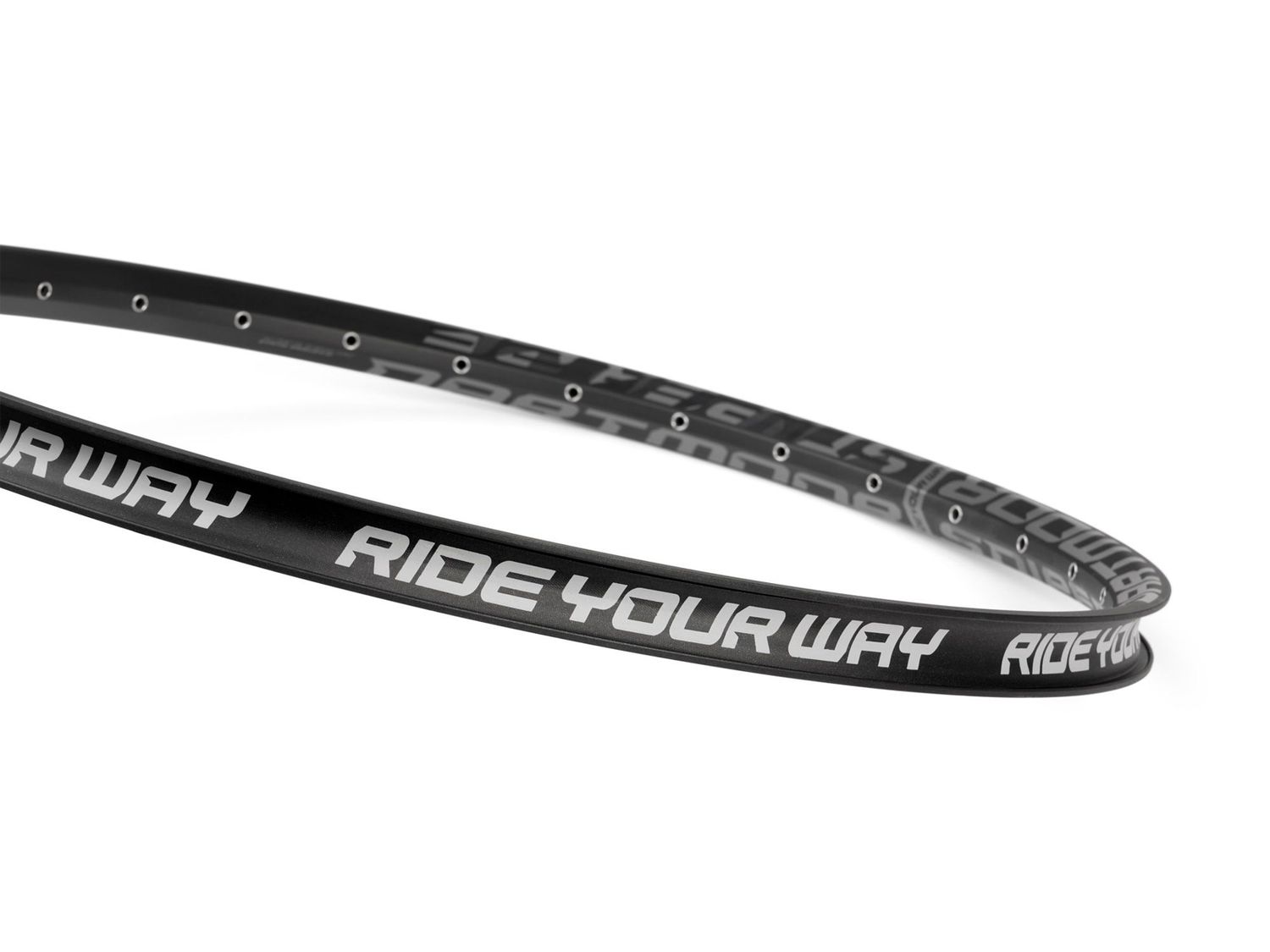 Opaska na obręcz Dartmoor Ride Your Way 26&quot;x26mm, czarna, zestaw 1 szt.