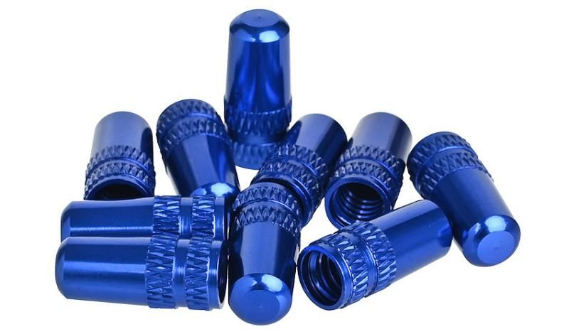 NAKRĘTKA NA DĘTKĘ ZAWÓR PROX FV-01 PRESTA NIEBIESKA, ALUMINIOWA 1szt.