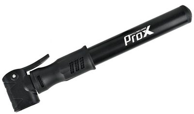 POMPKA PROX ZEFIR II MINI ALU PODWÓJNA GŁOWICA CZARNA AV/FV presta i samochodowy