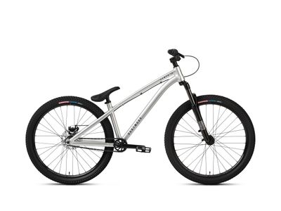 Rower DIRT Dartmoor Gamer INTRO 26 Dark Chrome, srebrny połysk + EBON