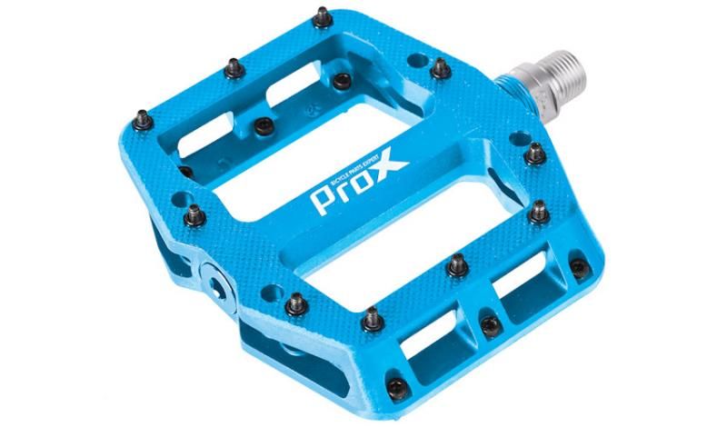 PEDAŁY PROX BASE PRO 26 NIEBIESKIE, NYLON, PINY, OŚ CR-MO