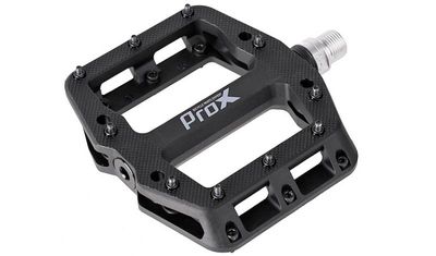 PEDAŁY PROX BASE PRO 26 CZARNE, NYLON, PINY, OŚ CR-MO