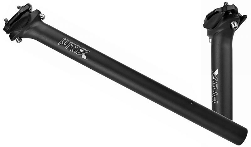 WSPORNIK SIODŁA PROX 3D2 30.9/400MM ALU, CZARNY MAT 2 ŚRUBY