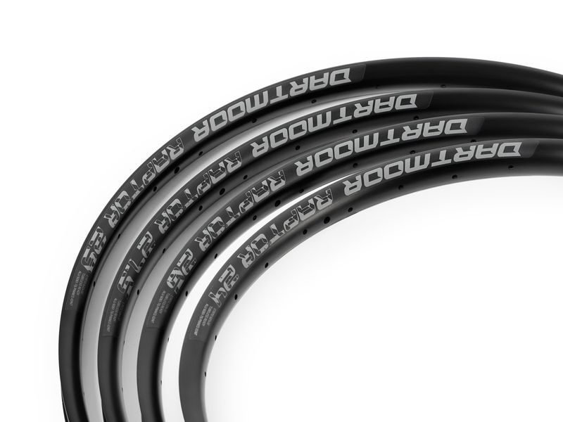 Obręcz Dartmoor Raptor 27,5", 32 otwory, tubeless ready, czarna anodowana