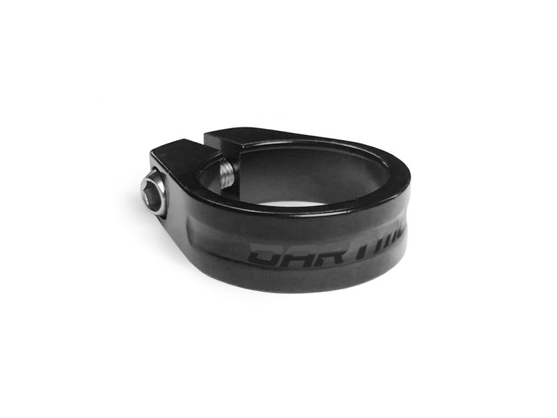 Obejma podsiodłowa Dartmoor Spin Bolt śred. 34,9mm, z śrubą,  czarna anodowana zacisk podsiodłowy