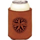 3 3/4&quot; RAWHIDE Laserable Leatherette Beverage Holder