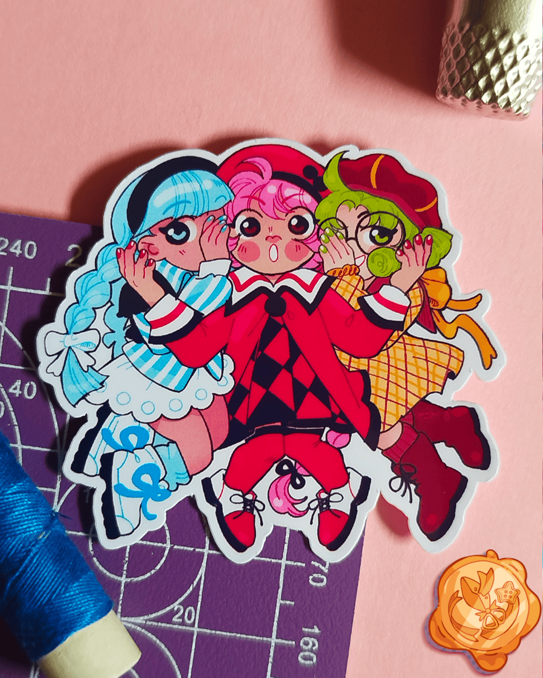 ₊✩‧₊˚౨ Stickers ৎ˚₊✩‧₊ (A &amp; B-Grades Available)