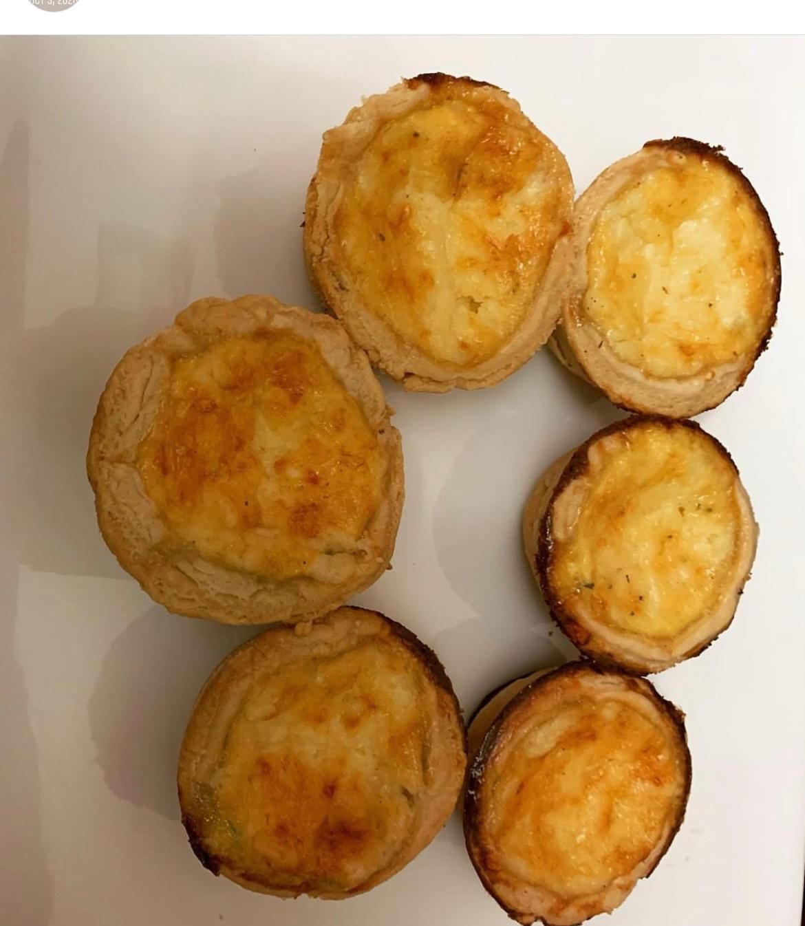 Zandi&#39;s Cheese Pies Regular size per dozen