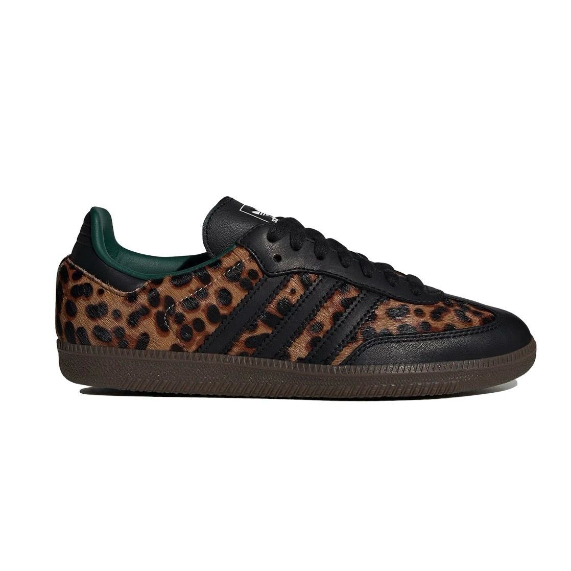Adidas Samba OG Black Green Leopard