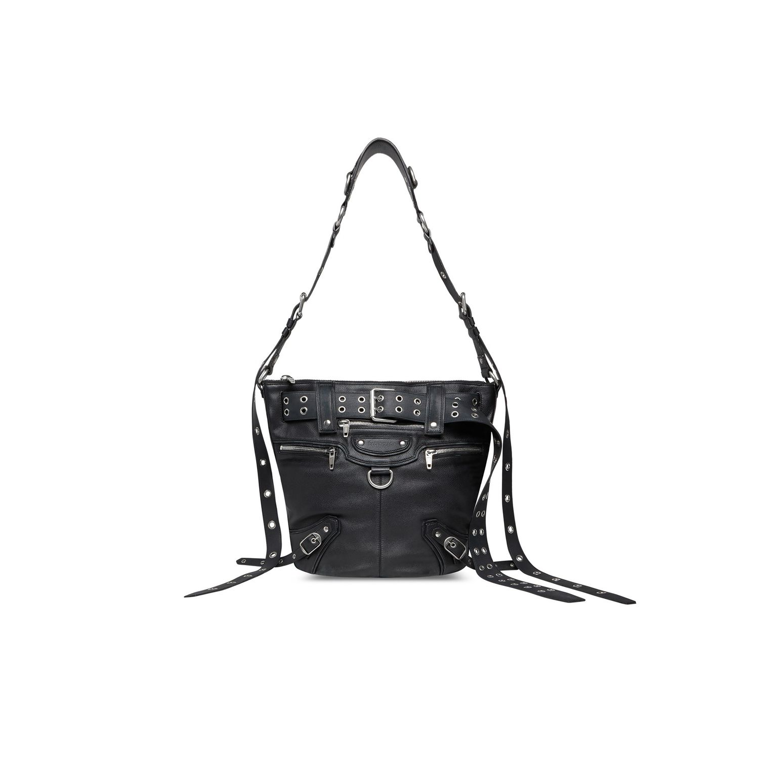 Balenciaga Emo Bucket Bag Black