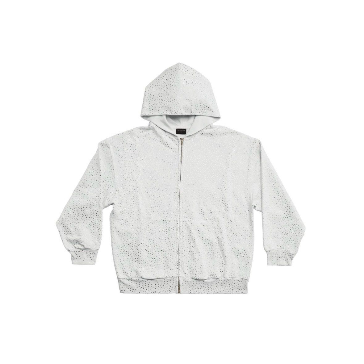 Balenciaga Crystal Embelished Hoodie Jacket