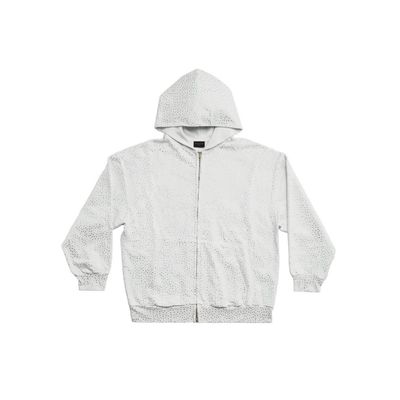 Balenciaga Crystal Embelished Hoodie Jacket
