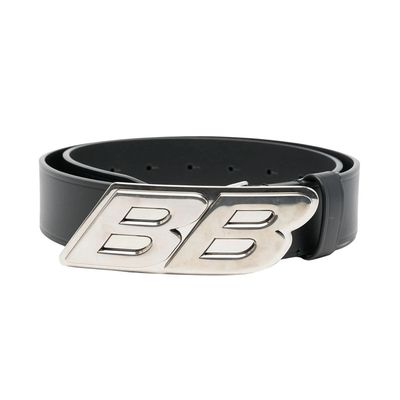 Balenciaga BB Logo Buckle Belt