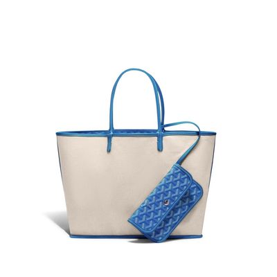 Goyard Saint Louis Tote Sky Blue