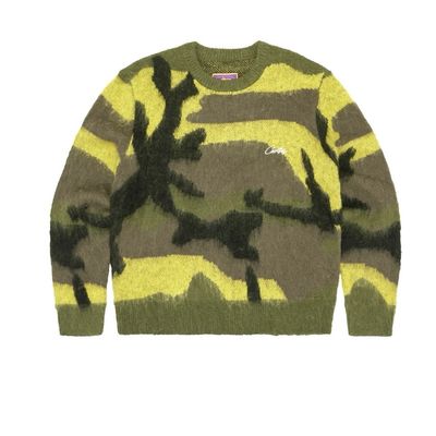 Corteiz Mohair Knit Sweater