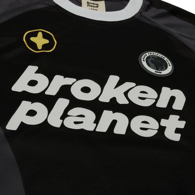 Broken Planet Cosmic Speed Football Shirt Grey