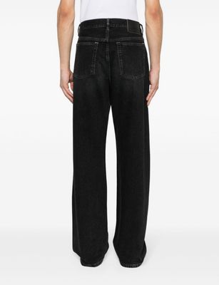 Acne Studios Mid Rise Wide Leg Pants