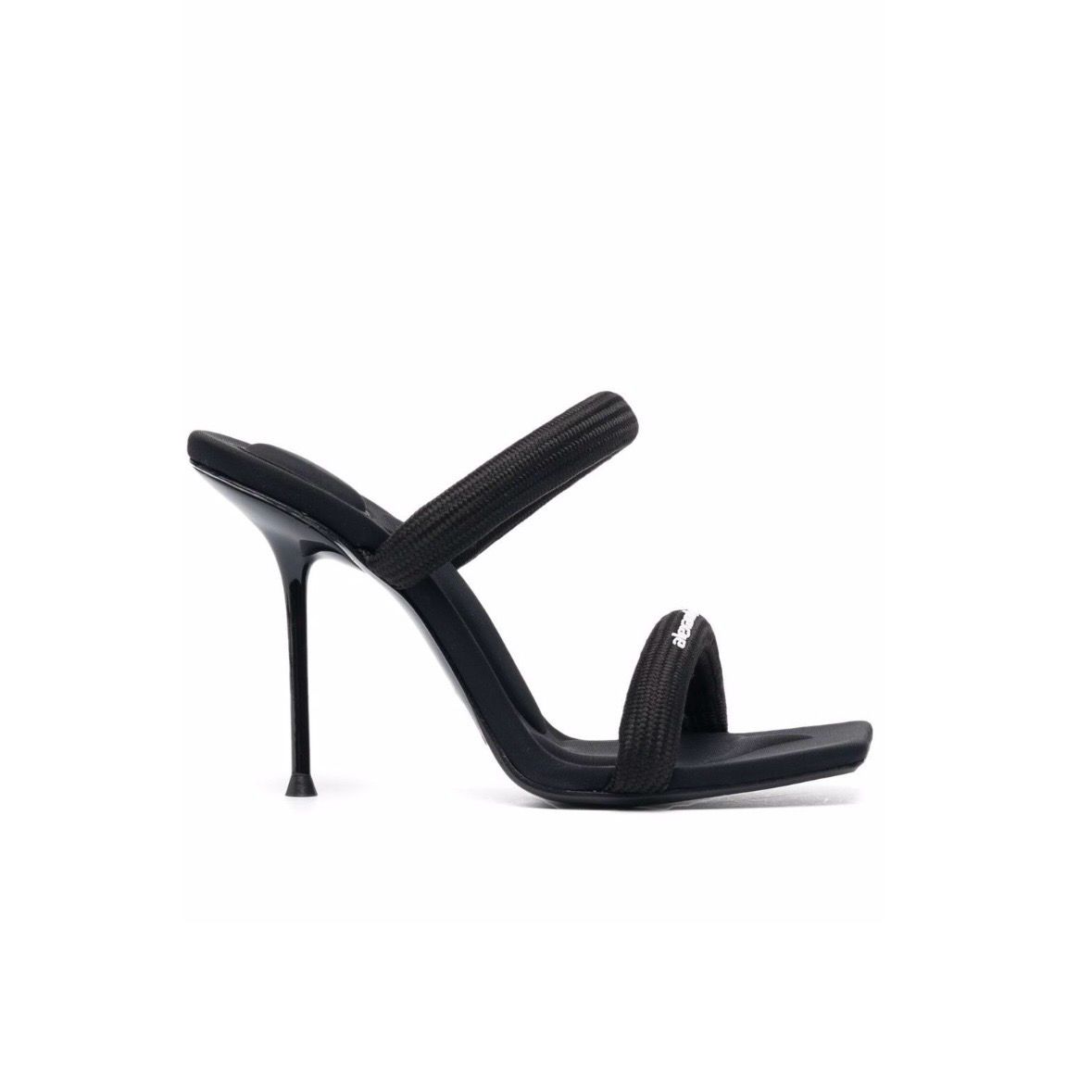 Alexander Wang Julie Logo Print Sandals