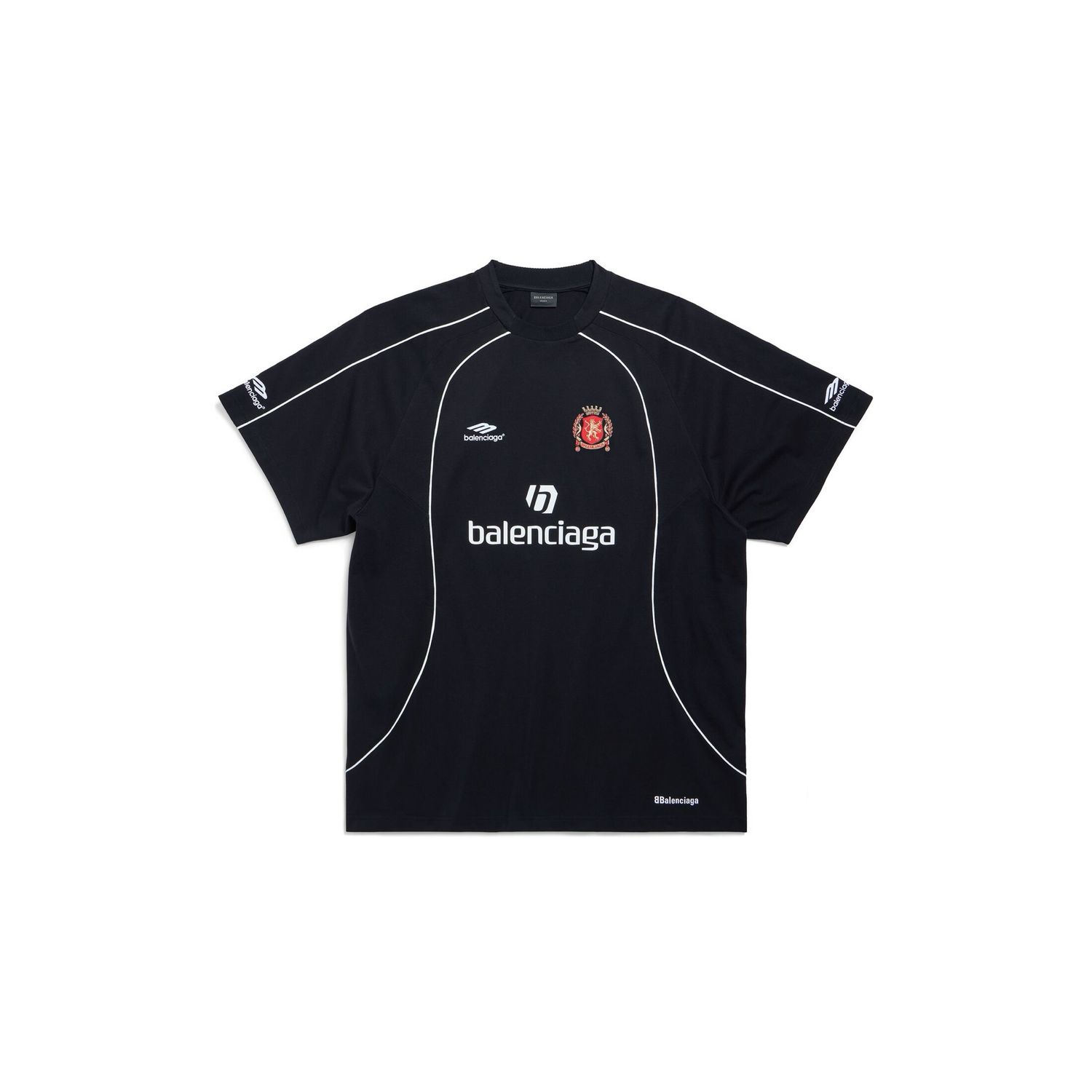 Balenciaga Paris Soccer T Shirt Oversized