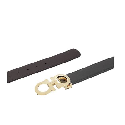Ferragamo Reversible and Adjustable Gancini Belt
